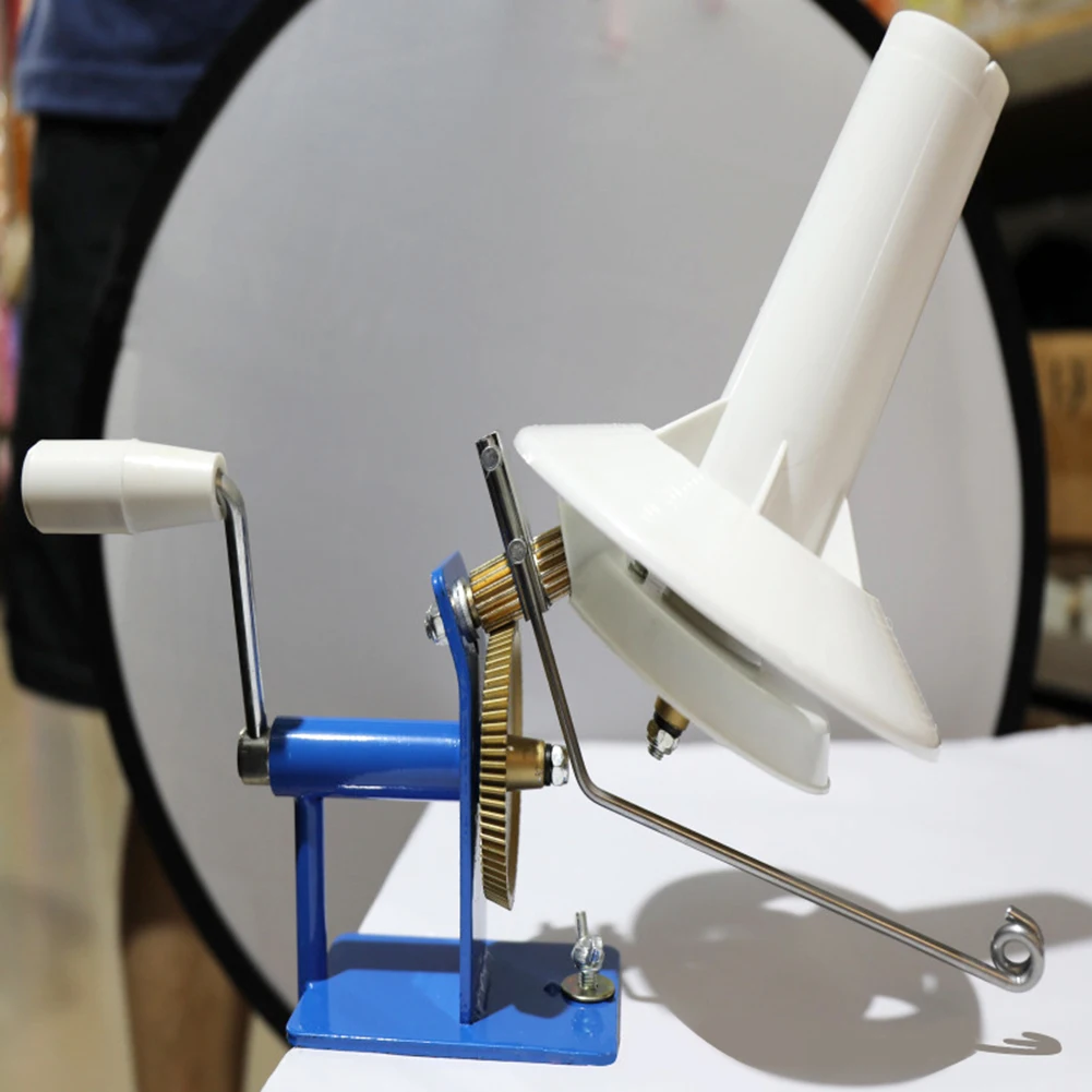 Large Metal Yarn String Ball Wool Winder Household Hand Operated Winding Machine for Household DIY Sewing Supplies
Large Metal Yarn String Ball Wool Winder Household Hand Operated Winding Machine for Household DIY Sewing Supplies
