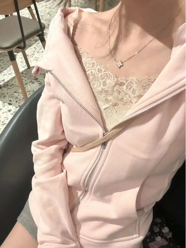 American Style Slim Fit Hoodie Cardigan Women's Spring Autumn Yoga Top Waist Cinching Long Sleeve Zipper Closure Breathable
American Style Slim Fit Hoodie Cardigan Women's Spring Autumn Yoga Top Waist Cinching Long Sleeve Zipper Closure Breathable