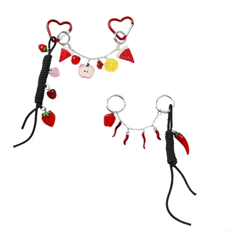 A3PE Unique Braided Rope Fruit Keyring Pendant Stylish Handbag Chain Decoration Multi Color Selection for Trendy Youth
A3PE Unique Braided Rope Fruit Keyring Pendant Stylish Handbag Chain Decoration Multi Color Selection for Trendy Youth