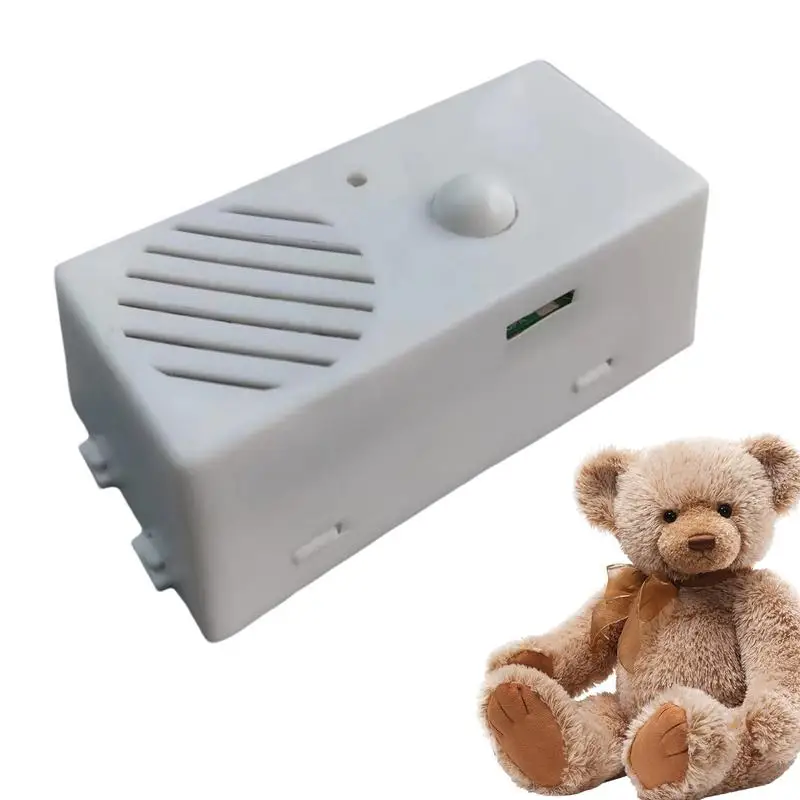 Voice Recorder Module Creative Voice Recorder Box Sound Recording And Playback Device with Button for Stuffed Animal Plush Toy
Voice Recorder Module Creative Voice Recorder Box Sound Recording And Playback Device with Button for Stuffed Animal Plush Toy