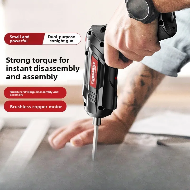 Cordless Rechargeable Screwdriver – Mini Electric Drill & Wireless Screwdriver Set with Battery (Compact & Portable)
Cordless Rechargeable Screwdriver – Mini Electric Drill & Wireless Screwdriver Set with Battery (Compact & Portable)