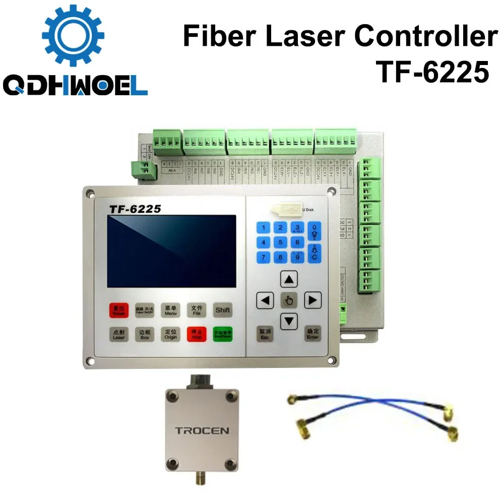 QDHWOEL Fiber CO2 Laser Controller TF-6225 Metal and Non Metal Material Cutting Controller+Auto Height-Sensing System
QDHWOEL Fiber CO2 Laser Controller TF-6225 Metal and Non Metal Material Cutting Controller+Auto Height-Sensing System