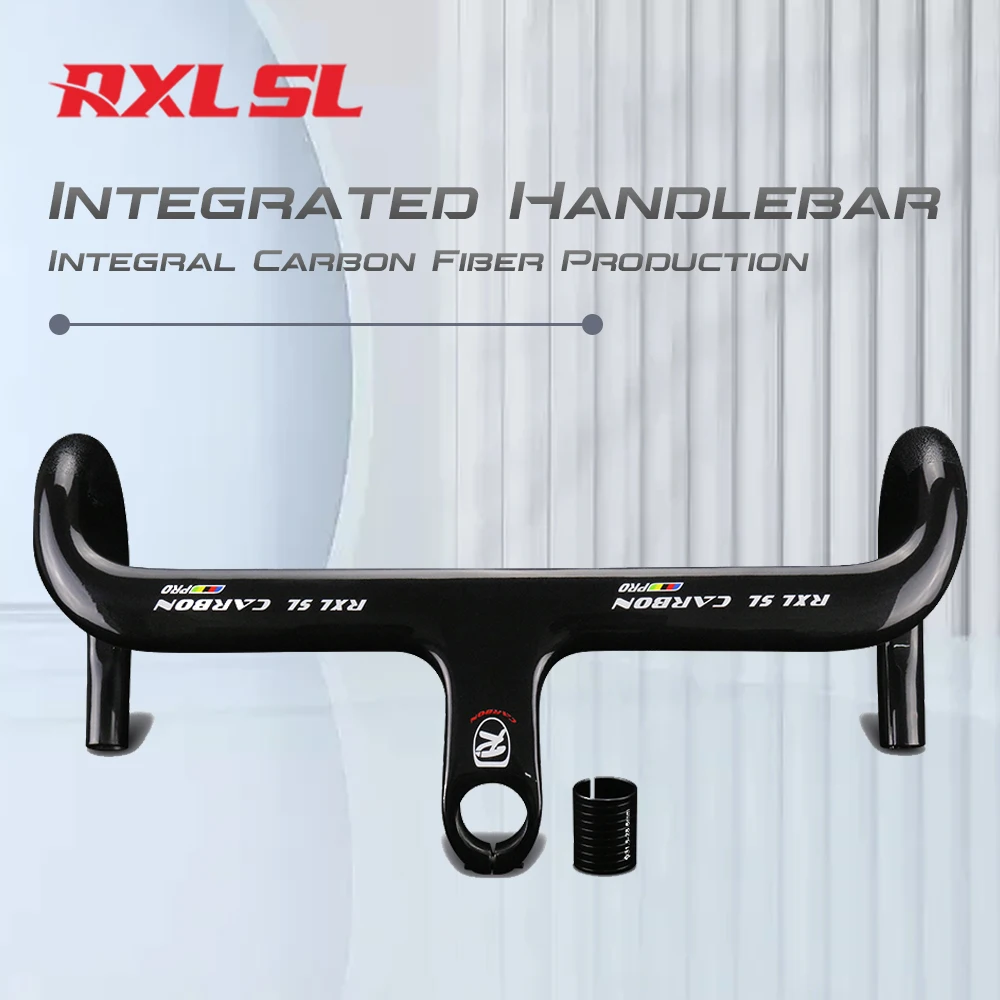RXL SL Road Bike Full Internal Routing Bicycle Handlebar Carbon Integrated Handlebar 31.8mm conversion adapter 28.6mm
RXL SL Road Bike Full Internal Routing Bicycle Handlebar Carbon Integrated Handlebar 31.8mm conversion adapter 28.6mm