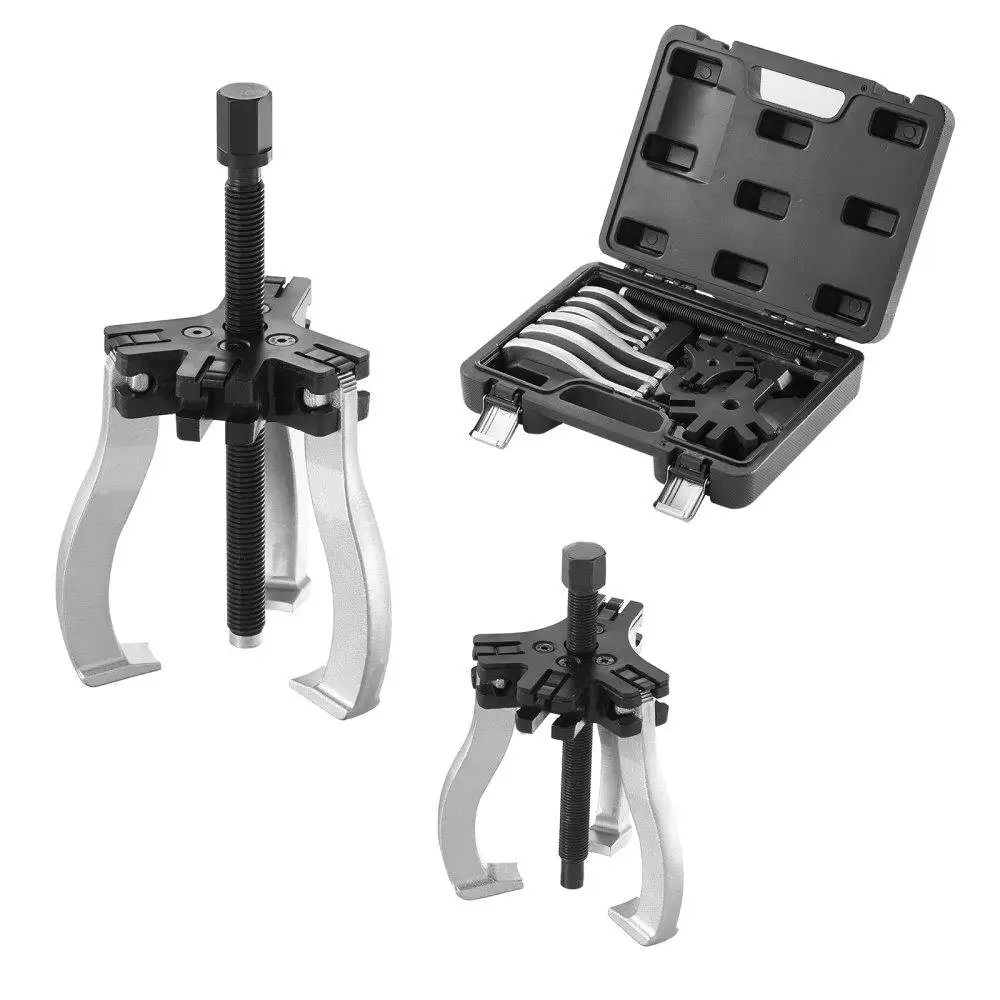 Gear Puller Set, 3" and 7" Puller Kit, 3 Jaw Gear Bearing Flywheel Pulley Removal Tool, 2 or 3 Reversible Jaws Wheel Puller
Gear Puller Set, 3" and 7" Puller Kit, 3 Jaw Gear Bearing Flywheel Pulley Removal Tool, 2 or 3 Reversible Jaws Wheel Puller