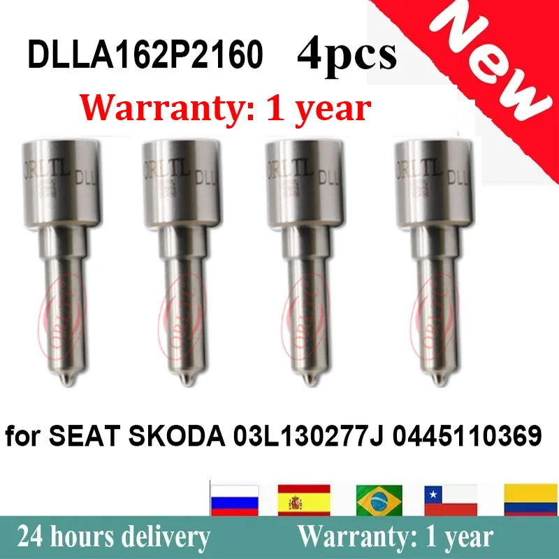 Для форсунки Bosch 0445110369 0445110689 0445110646 0445110647 Топливная форсунка DLLA162P2160 0433172160 0 433 172 160 4 шт.
Для форсунки Bosch 0445110369 0445110689 0445110646 0445110647 Топливная форсунка DLLA162P2160 0433172160 0 433 172 160 4 шт.