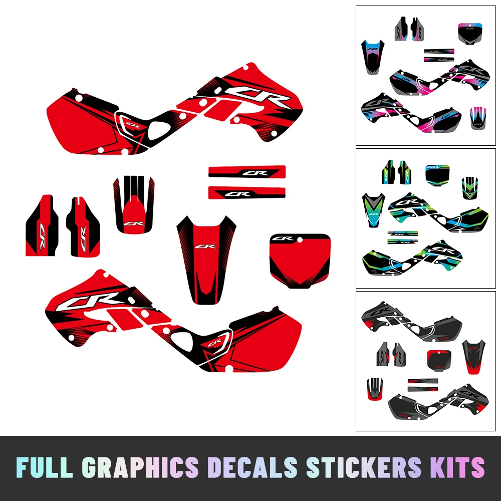 Motocross Deco Decals Graphics Background Stickers Kits Fit for Honda CR125R 1998 -1999 CR250R 1997- 1999 CR 125R 250R
Motocross Deco Decals Graphics Background Stickers Kits Fit for Honda CR125R 1998 -1999 CR250R 1997- 1999 CR 125R 250R