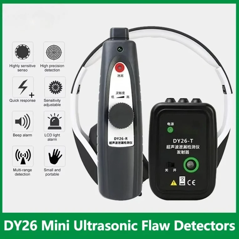 DY26 Ultrasonic Leak Detection Equipment for Tire, Pipeline and Door Window Air Tightness Testing
DY26 Ultrasonic Leak Detection Equipment for Tire, Pipeline and Door Window Air Tightness Testing
