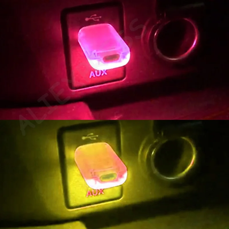 New2Pcs Mini USB Car Ambient Lighting 7 Colors LED Mood Lamp Neon Atmosphere Plug-in Light Laptops Sockets Night Lamp
New2Pcs Mini USB Car Ambient Lighting 7 Colors LED Mood Lamp Neon Atmosphere Plug-in Light Laptops Sockets Night Lamp