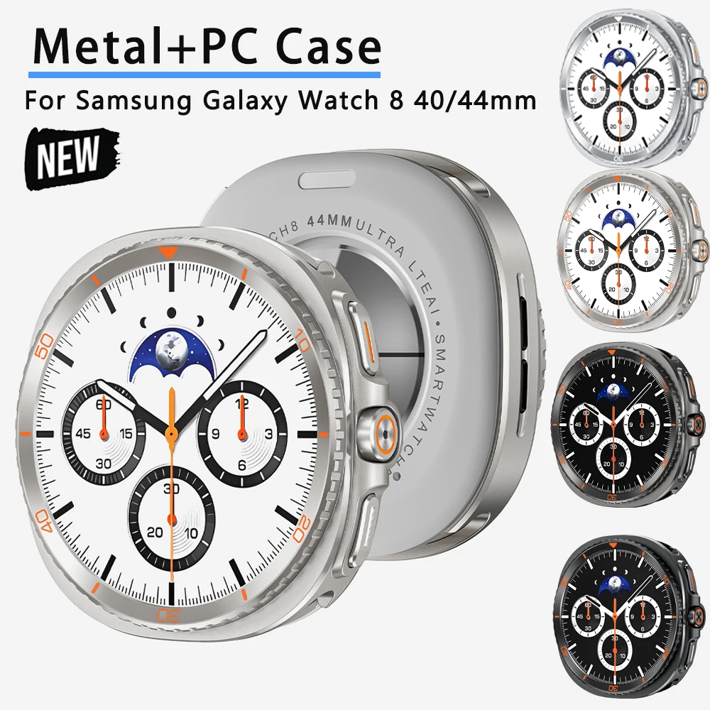 Металлический чехол для Samsung Galaxy Watch 8, аксессуары, жесткий металлический защитный бампер для Samsung Galaxy Watch 8, 44 мм, 40 мм
Металлический чехол для Samsung Galaxy Watch 8, аксессуары, жесткий металлический защитный бампер для Samsung Galaxy Watch 8, 44 мм, 40 мм