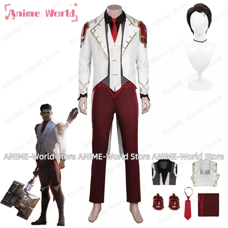 《Custom Size》Arcane Jayce Cosplay Costumes Game Uniform Outfits Carnival Suit for Man Halloween Wig
《Custom Size》Arcane Jayce Cosplay Costumes Game Uniform Outfits Carnival Suit for Man Halloween Wig