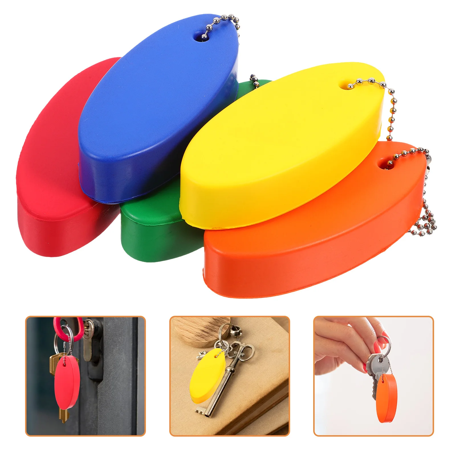 10Pcs Buoyant Key Chain Floating Keychain for Boating Fishing Surfing Sailing Kayaking Sports Marine Safety Accessory
10Pcs Buoyant Key Chain Floating Keychain for Boating Fishing Surfing Sailing Kayaking Sports Marine Safety Accessory