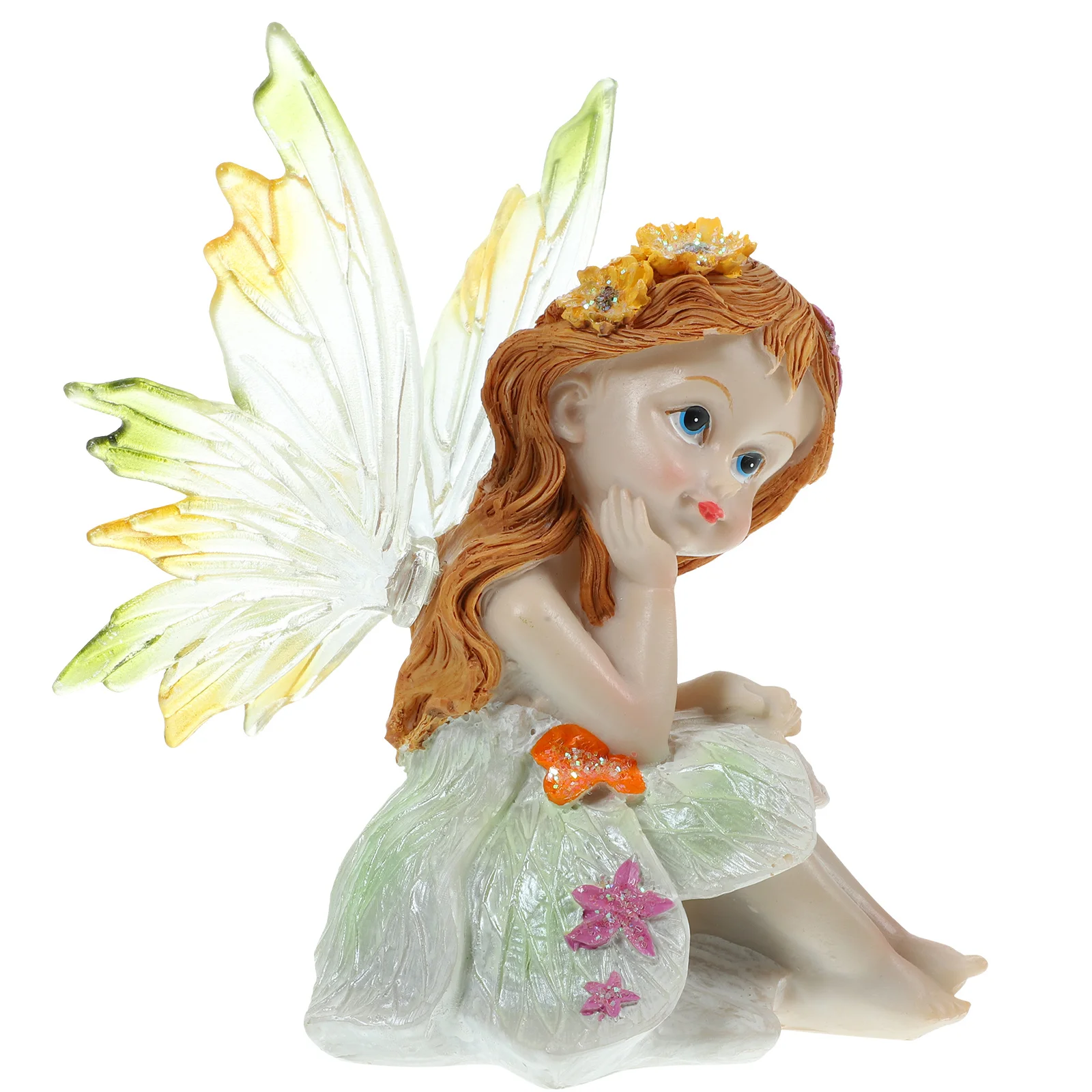Non-Fading Resin Garden Fairy Ornament Miniature Durable Decor for Indoor Outdoor Fairy Garden Resin Art Crafts
Non-Fading Resin Garden Fairy Ornament Miniature Durable Decor for Indoor Outdoor Fairy Garden Resin Art Crafts