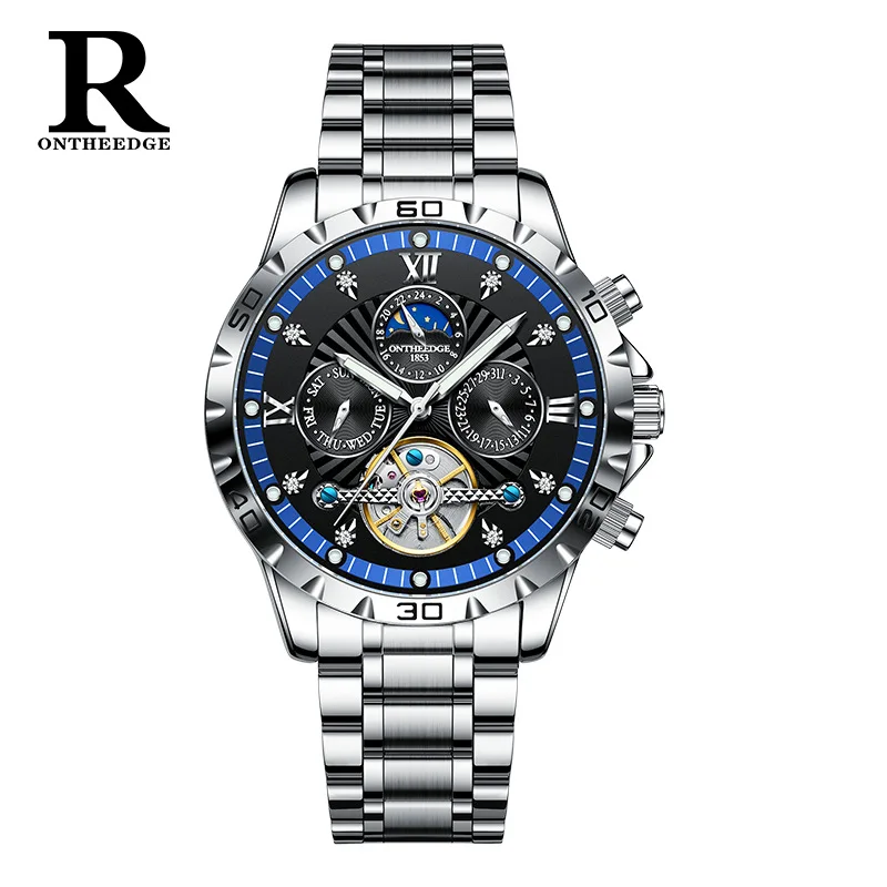 Men’s Full Automatic Mechanical Watch, Openwork Tourbillon Design, Waterproof Elegant Wristwatch with High-End Texture
Men’s Full Automatic Mechanical Watch, Openwork Tourbillon Design, Waterproof Elegant Wristwatch with High-End Texture