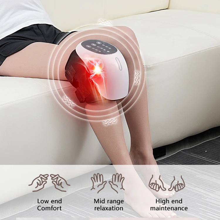 Popular Functional Rechargeable Air Compression Red Lighting Infrared Heating and Vibrating Knee Massager
Popular Functional Rechargeable Air Compression Red Lighting Infrared Heating and Vibrating Knee Massager