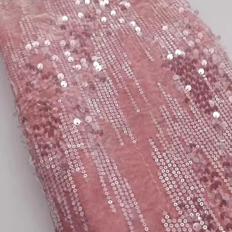 1yard Velvet Sequined Fabric Stretch Base Cloth for DIY Creative Stage Performance Costumes down Jacket Suit Dress Sewing
1yard Velvet Sequined Fabric Stretch Base Cloth for DIY Creative Stage Performance Costumes down Jacket Suit Dress Sewing