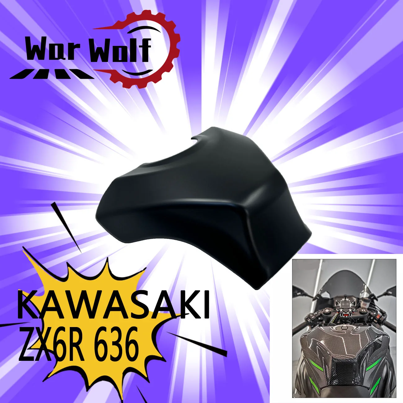 For KAWASAKI ZX6R 636 2019-2025 Motorcycle Accessories Carbon Fiber Patterned Tank Cover Shell Oil Gasket Protect
For KAWASAKI ZX6R 636 2019-2025 Motorcycle Accessories Carbon Fiber Patterned Tank Cover Shell Oil Gasket Protect