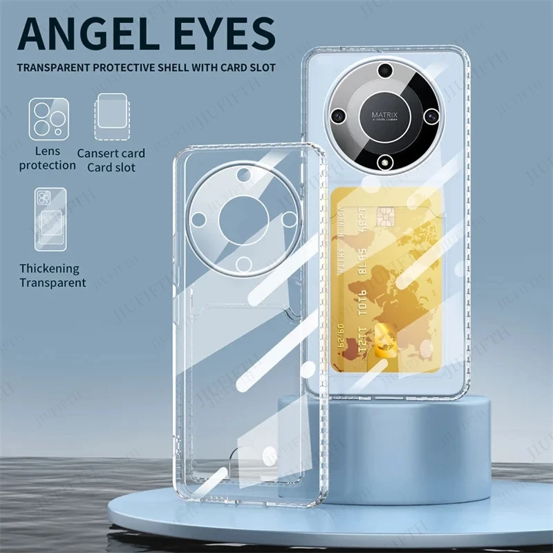 Clear Card Slot Wallet Soft Silicone Back Phone Cases For Huawei Magic 7 Lite 6 5 Honor X9A X9B X9C X60 Pro Transparent Case
Clear Card Slot Wallet Soft Silicone Back Phone Cases For Huawei Magic 7 Lite 6 5 Honor X9A X9B X9C X60 Pro Transparent Case