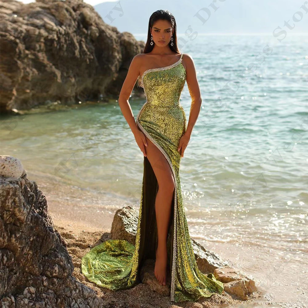 Elegant Luxurious Party Evening Dresses For Women Backless Fascinating Off Shoulder Sleeveless High Split Prom Gowns Formal 2024
Elegant Luxurious Party Evening Dresses For Women Backless Fascinating Off Shoulder Sleeveless High Split Prom Gowns Formal 2024