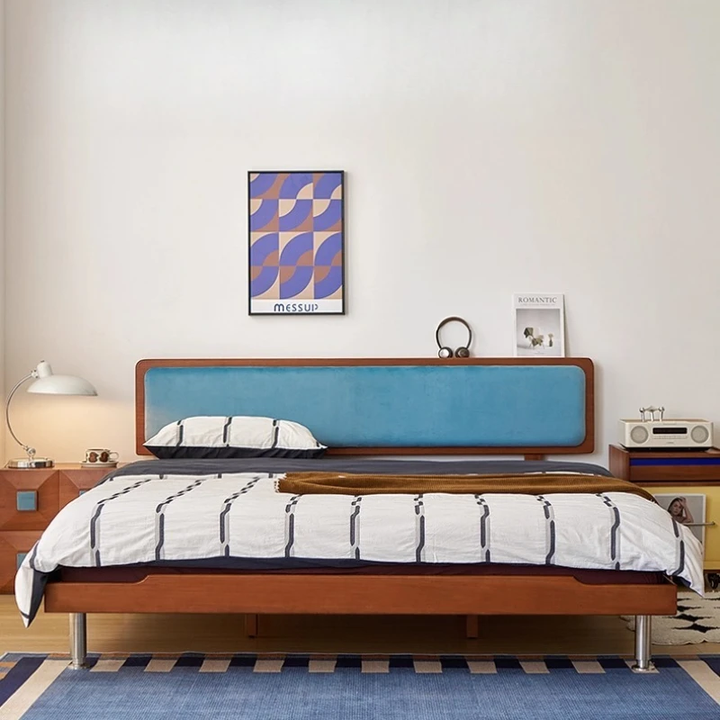 Solid wood soft bag bed Bedroom antique 1.8 meters double bed 1.5 meters simple single bed
Solid wood soft bag bed Bedroom antique 1.8 meters double bed 1.5 meters simple single bed