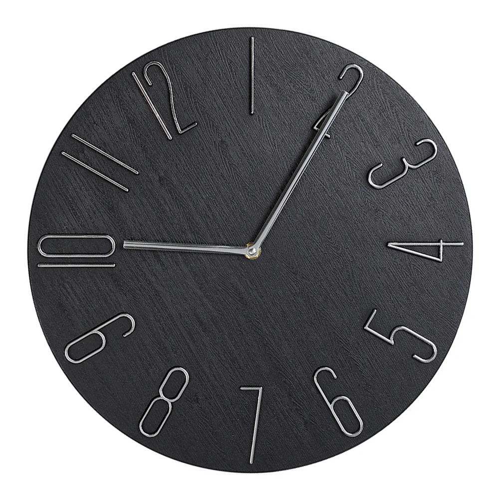 12 Inch Wall Clock Decorative Plastic Round Operated Clock for Bedroom Living Room Office Home Decor
12 Inch Wall Clock Decorative Plastic Round Operated Clock for Bedroom Living Room Office Home Decor