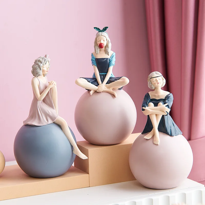 Nordic Bubble Girl Small Ornaments, Desk, Children's Room, Room, Desktop Decoration, Girl Heart, Birthday Gift
Nordic Bubble Girl Small Ornaments, Desk, Children's Room, Room, Desktop Decoration, Girl Heart, Birthday Gift