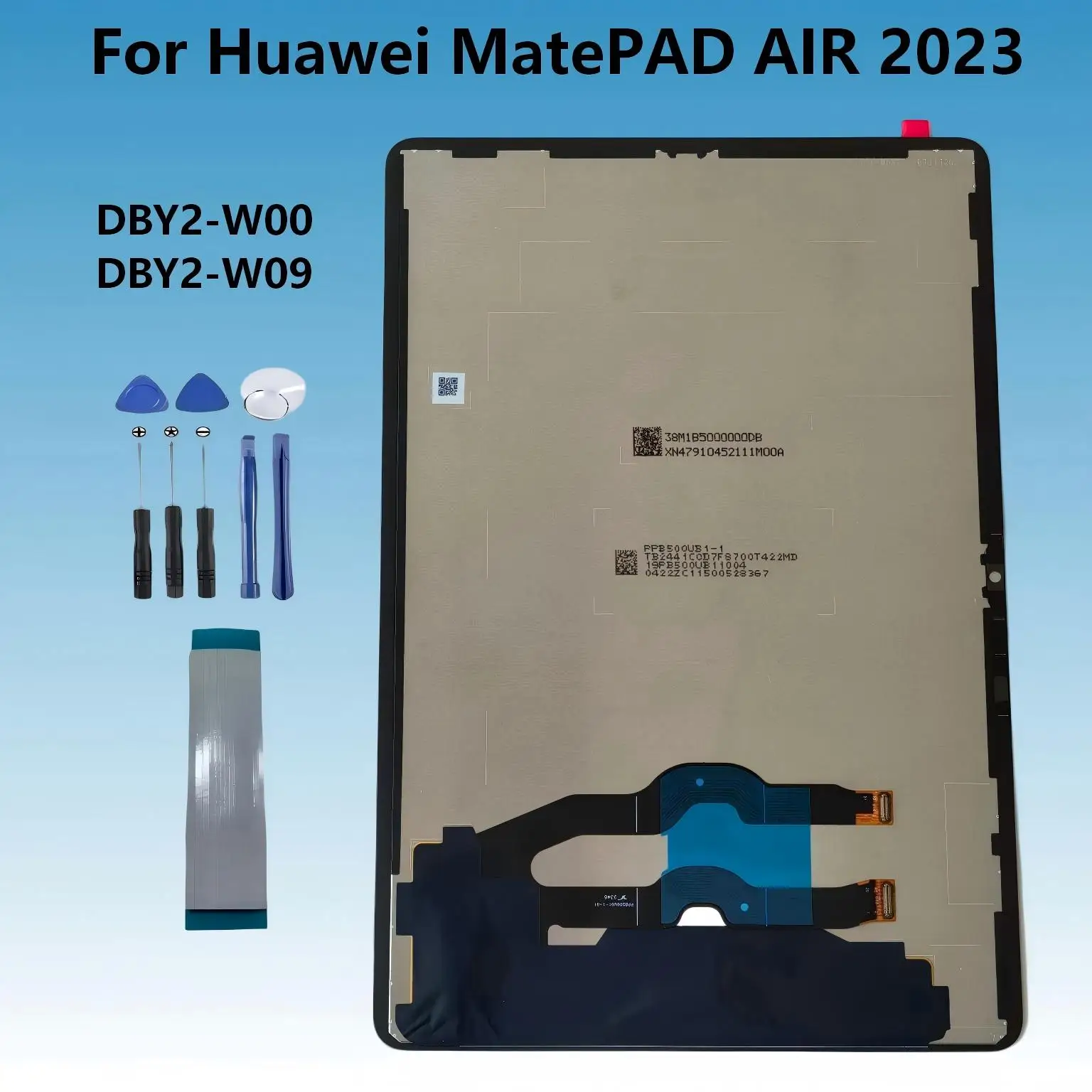 Оригинальный ЖК-дисплей с сенсорным экраном и дигитайзером для Huawei MatePad Air 11.5 2023 (модели DBY2-W09, DBY2-W00), запчасти для планшета
Оригинальный ЖК-дисплей с сенсорным экраном и дигитайзером для Huawei MatePad Air 11.5 2023 (модели DBY2-W09, DBY2-W00), запчасти для планшета