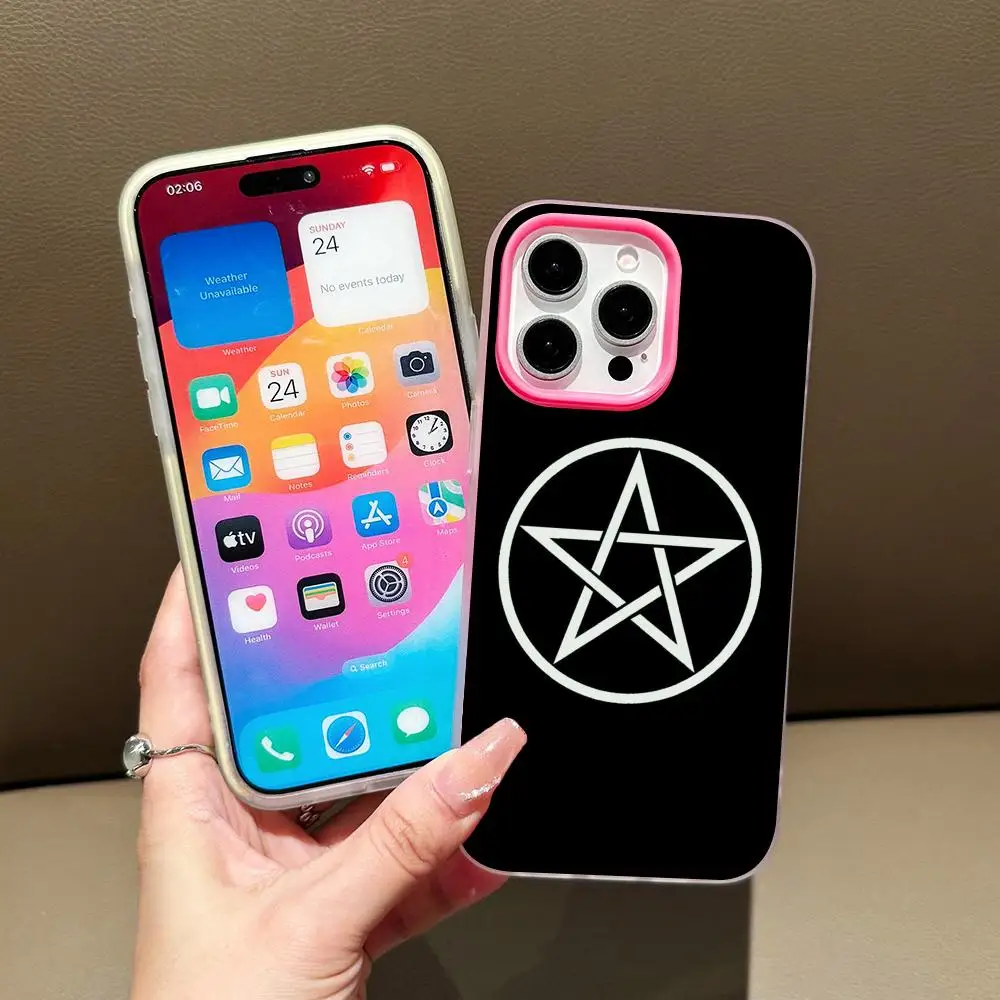 Aesthetic Pentagram Phone Case for iPhone 17 16 15 14 13 12 11 Air Pro Max Plus Jelly Double layer Rose Red Cover
Aesthetic Pentagram Phone Case for iPhone 17 16 15 14 13 12 11 Air Pro Max Plus Jelly Double layer Rose Red Cover