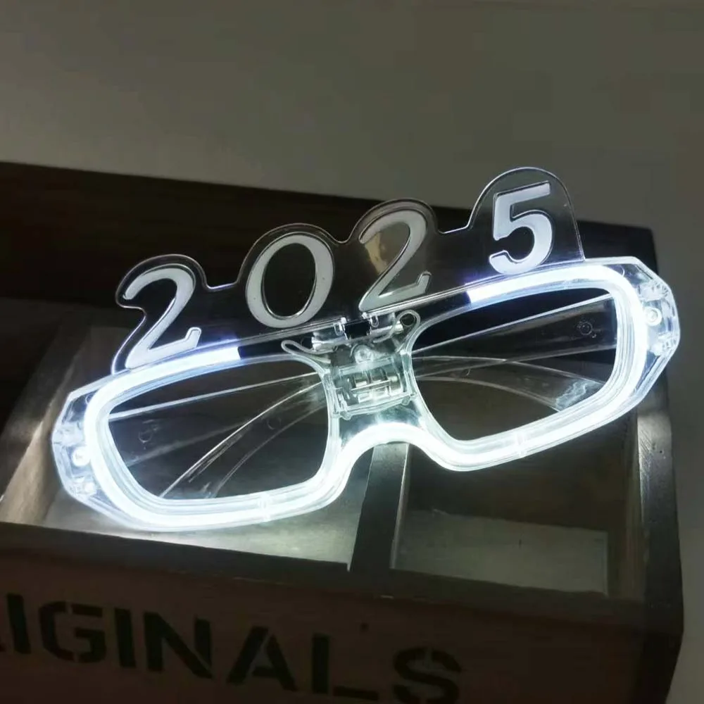 LED Glow 2025 Happy New Year Glow Glasses Number Letter Photographic Ornaments 2025 LED Glow Glasses Colorful Plastic
LED Glow 2025 Happy New Year Glow Glasses Number Letter Photographic Ornaments 2025 LED Glow Glasses Colorful Plastic