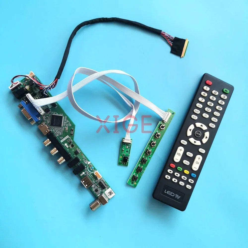 Для CLAA133UA01 N133FGE-L31 плата контроллера драйвера 13,3 "HDMI + VGA + AV + USB аналоговый телевизор 40-контактный LVDS 1600x900 комплект экрана ноутбука DIY
Для CLAA133UA01 N133FGE-L31 плата контроллера драйвера 13,3 "HDMI + VGA + AV + USB аналоговый телевизор 40-контактный LVDS 1600x900 комплект экрана ноутбука DIY