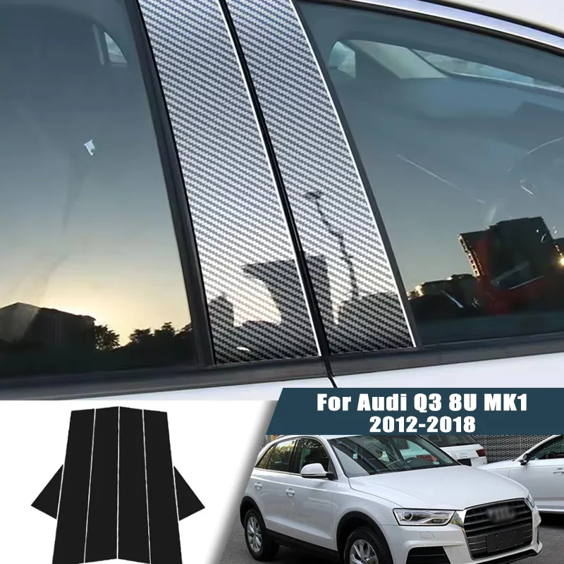 Glossy Black Carbon Fiber Window Door Deal B C Pillar Post Cover Sticker For Audi Q3 8U 2012-2018 2013 2014 2015 2016 2017
Glossy Black Carbon Fiber Window Door Deal B C Pillar Post Cover Sticker For Audi Q3 8U 2012-2018 2013 2014 2015 2016 2017