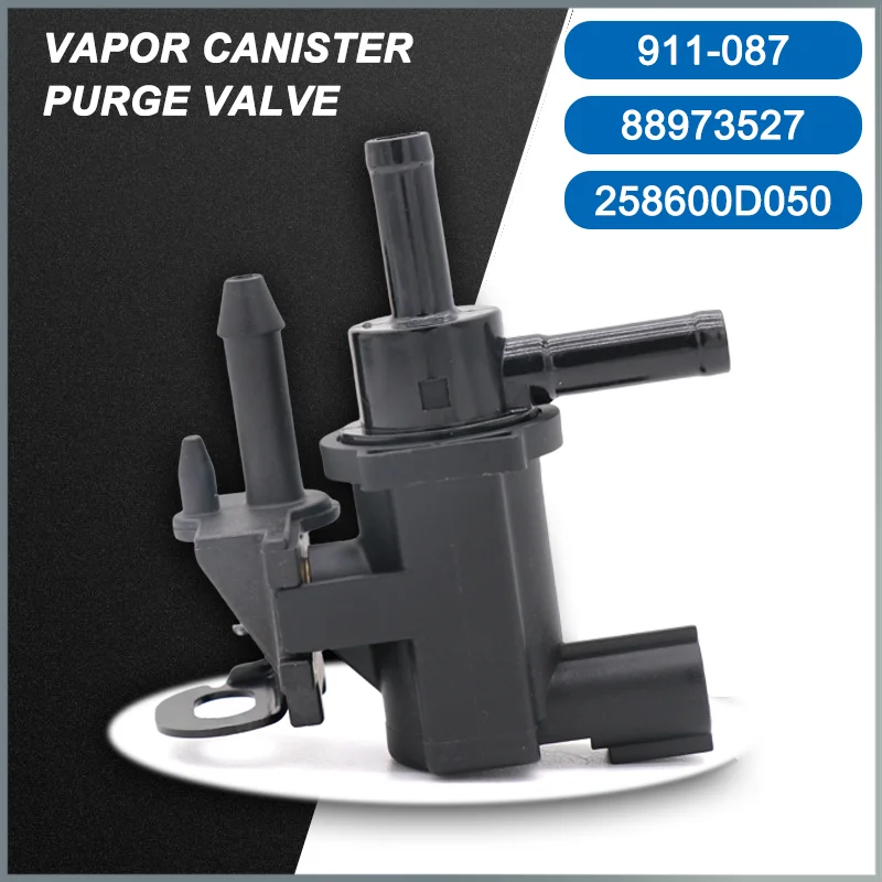 Vapor Canister Purge Valve Solenoid 911-087 25860-0D050 88973527 for 2004-2008 Toyota Corolla Matrix Pontiac 911087 258600D050
Vapor Canister Purge Valve Solenoid 911-087 25860-0D050 88973527 for 2004-2008 Toyota Corolla Matrix Pontiac 911087 258600D050
