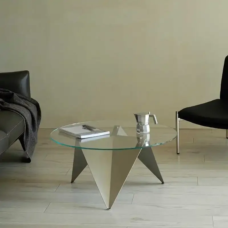 Simple Home Living Room Balcony Coffee Table Nordic Net Red Round Glass Coffee Table Modern
Simple Home Living Room Balcony Coffee Table Nordic Net Red Round Glass Coffee Table Modern