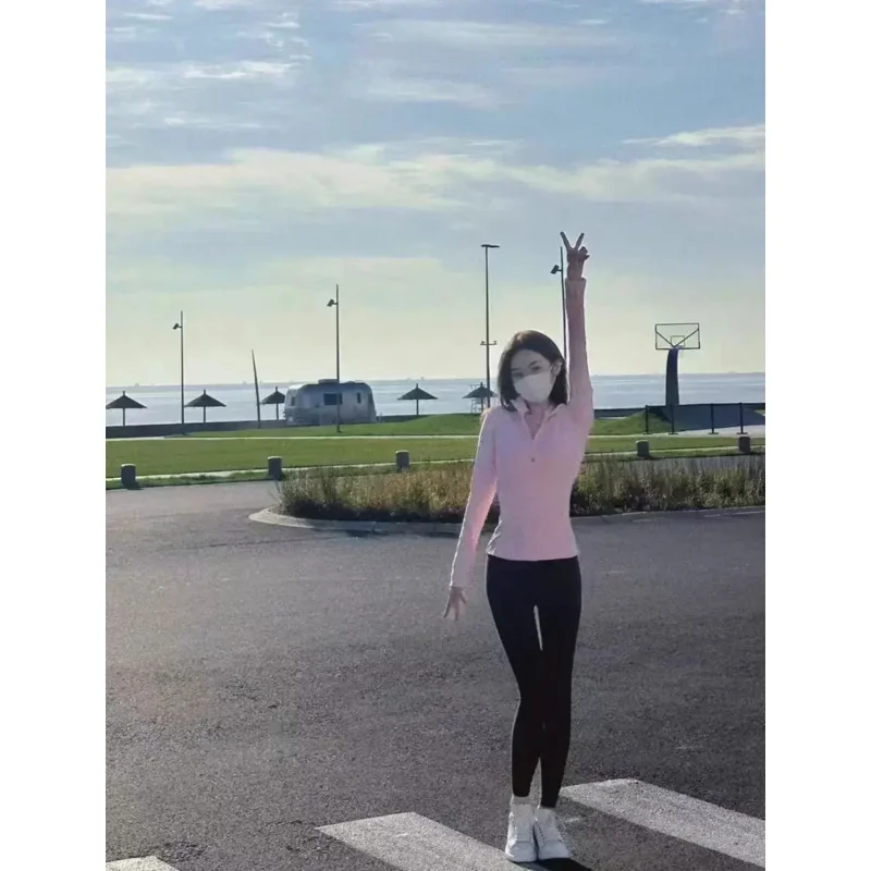 Lemon Women Defines Jacket Gym Autumn Winter Outerwear Nylon Stretch Zipper Running Yoga Jogging Long-sleeved Top Fleece Jacket
Lemon Women Defines Jacket Gym Autumn Winter Outerwear Nylon Stretch Zipper Running Yoga Jogging Long-sleeved Top Fleece Jacket