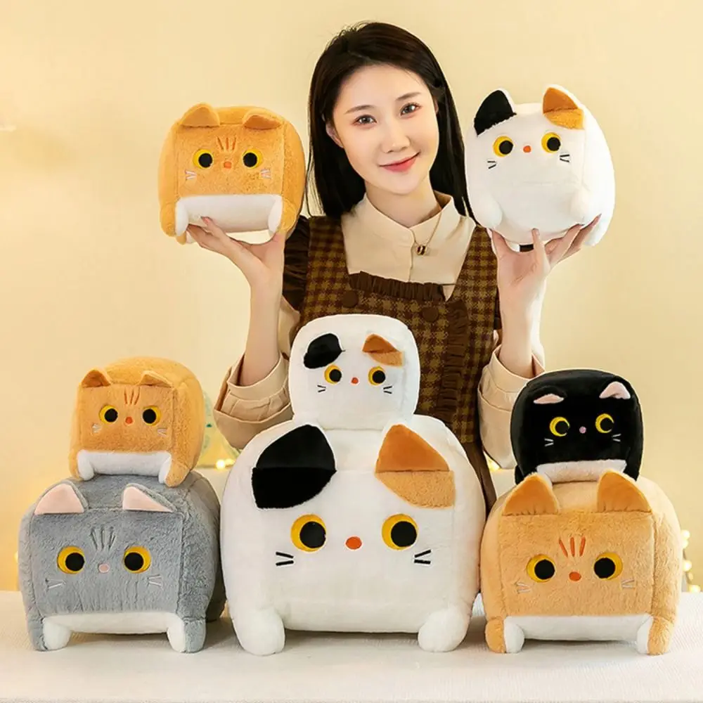 Блок-кошка Квадратный кот Плюшевая игрушка Мягкая подушка Черный кот Подушка Пушистая кукла Домашний декор Котенок Плюшевая кукла
Блок-кошка Квадратный кот Плюшевая игрушка Мягкая подушка Черный кот Подушка Пушистая кукла Домашний декор Котенок Плюшевая кукла