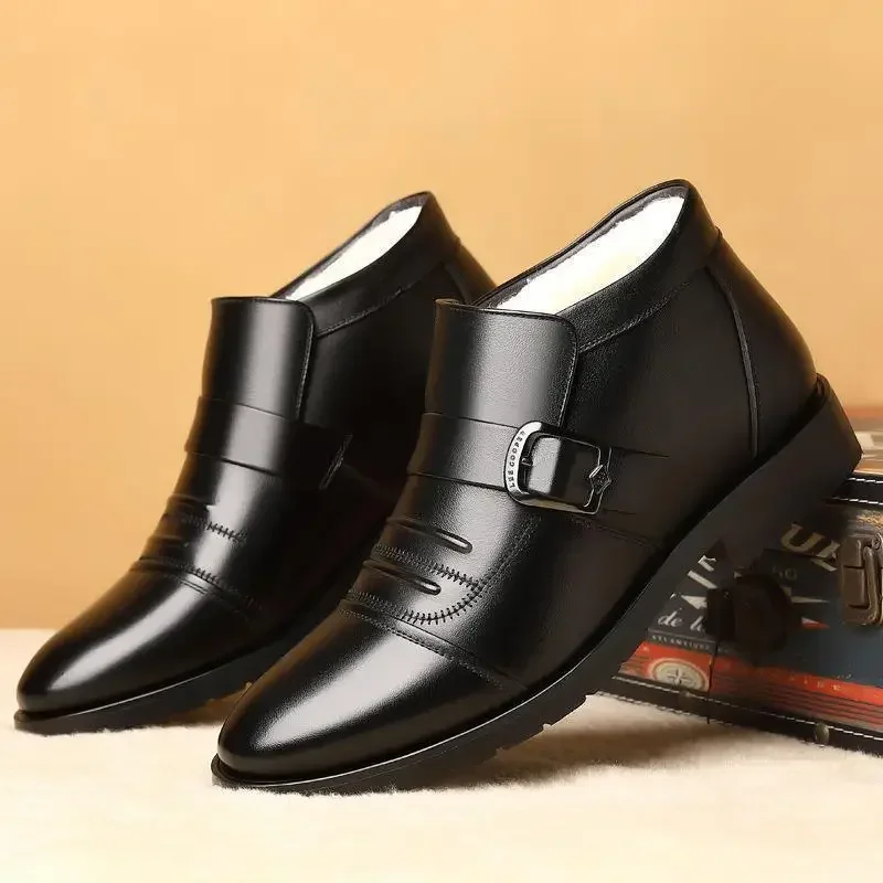 Winter New Black Men's Snow Boots Work Warm and Cold Resistant Fur Outdoor Hiking Casual Shoes Fashionable Waterproof
Winter New Black Men's Snow Boots Work Warm and Cold Resistant Fur Outdoor Hiking Casual Shoes Fashionable Waterproof