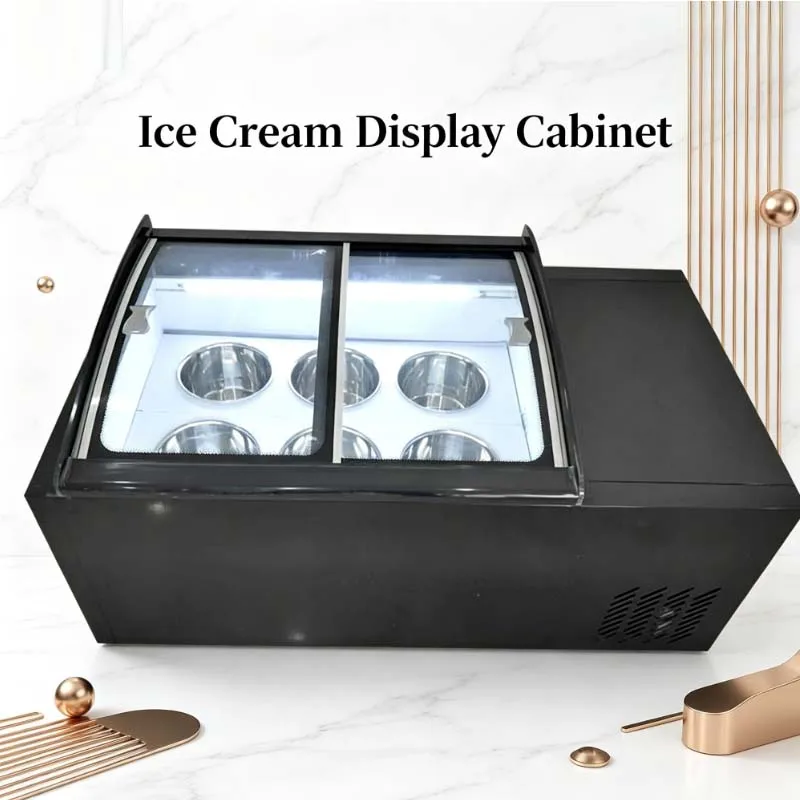 Commercial Ice Cream Display Cabinet large Capacity Popsicle Display Cabinet Freezers Quality Assurance
Commercial Ice Cream Display Cabinet large Capacity Popsicle Display Cabinet Freezers Quality Assurance