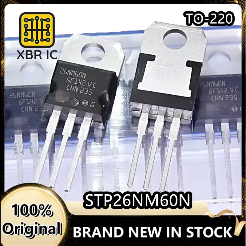 (5/20 pieces) 26NM60N STP26NM60N TO-220 600V 20A MOS field effect tube New original authentic spot fast delivery
(5/20 pieces) 26NM60N STP26NM60N TO-220 600V 20A MOS field effect tube New original authentic spot fast delivery