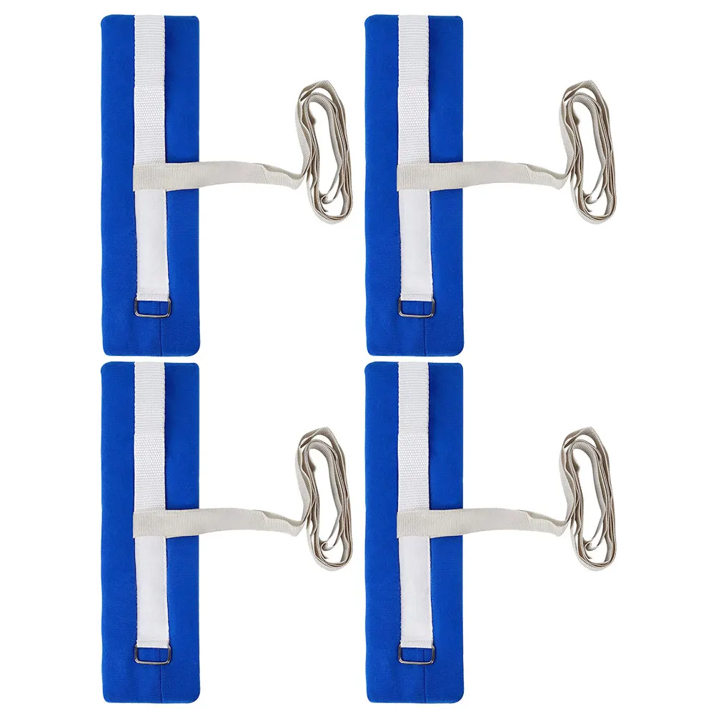 4 Pcs Anti-scratch Straps Adjustable Bands for Ankle Wrist Patient Bright Blue White Reusable Leg Fix Portable
4 Pcs Anti-scratch Straps Adjustable Bands for Ankle Wrist Patient Bright Blue White Reusable Leg Fix Portable