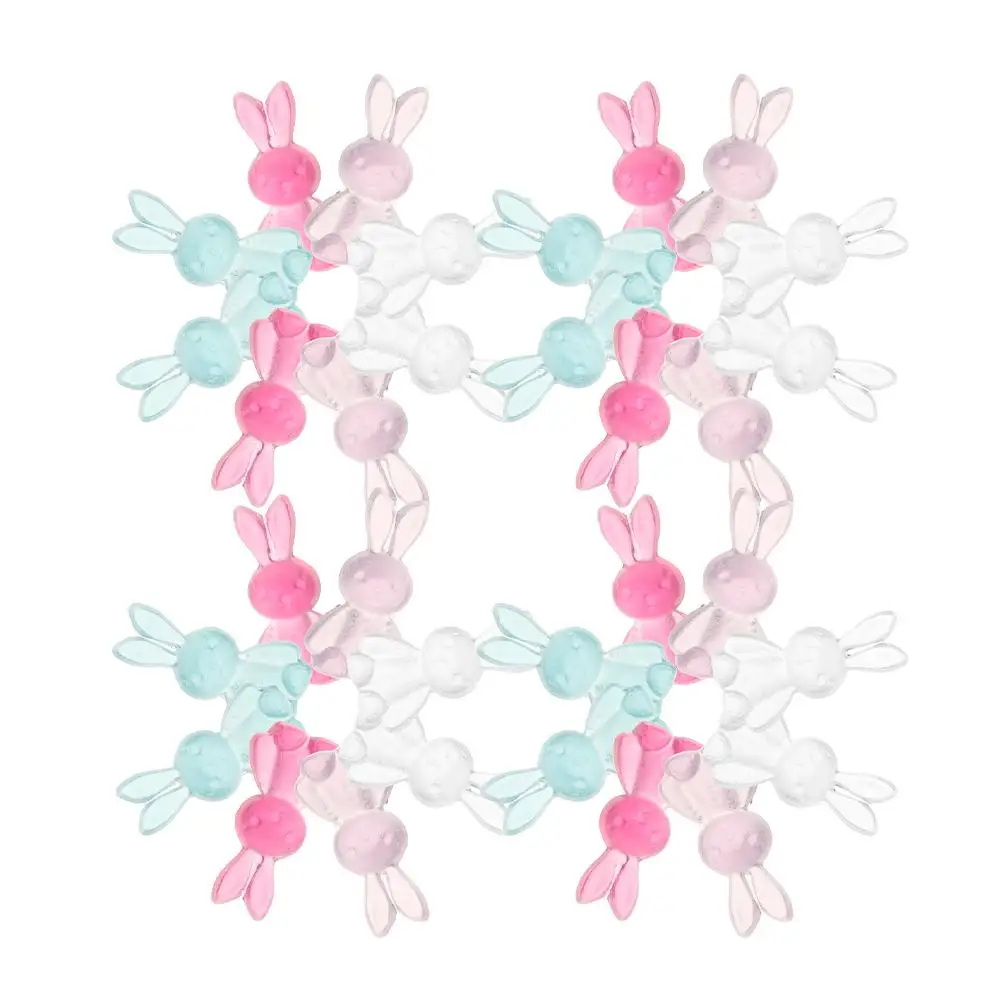 40pcs Rabbit Accessories Translucent Resin Beads Crafts Charms Jewelry Making DIY White Pink Green Purple Loose for Crafting
40pcs Rabbit Accessories Translucent Resin Beads Crafts Charms Jewelry Making DIY White Pink Green Purple Loose for Crafting