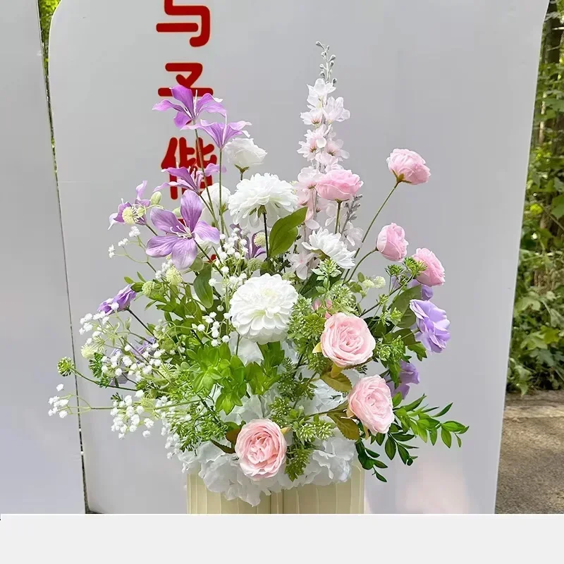 Открытый свадебный реквизит Искусственный цветочный ряд Дорога Свинец Пол Цветочный ряд Цветочный фон Композиция Стол Церемония Декор для вечеринки
Открытый свадебный реквизит Искусственный цветочный ряд Дорога Свинец Пол Цветочный ряд Цветочный фон Композиция Стол Церемония Декор для вечеринки