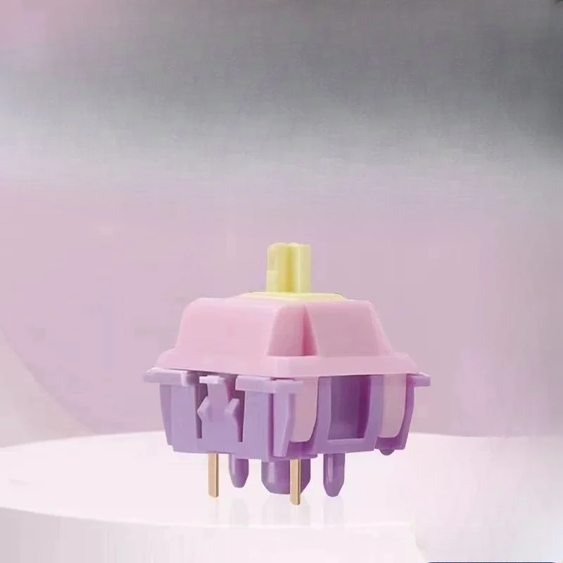 For Princess switch v2 customized mechanical keyboard switches, HiFi mahjong sound five-pin linear switches,large-range switches
For Princess switch v2 customized mechanical keyboard switches, HiFi mahjong sound five-pin linear switches,large-range switches