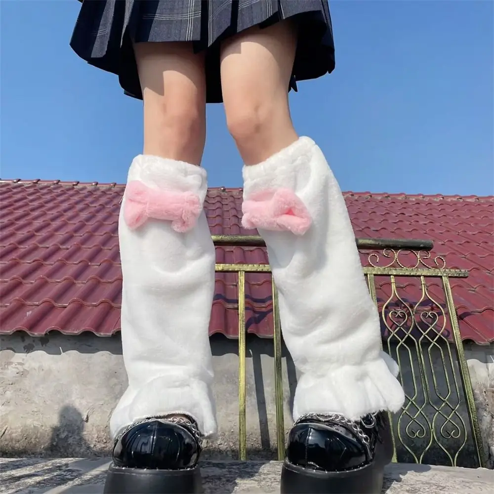 Kawaii меховые гетры розовый галстук-бабочка Y2K длинные чулки Harajuku зимние теплые манжеты для ботинок японский 
Kawaii меховые гетры розовый галстук-бабочка Y2K длинные чулки Harajuku зимние теплые манжеты для ботинок японский