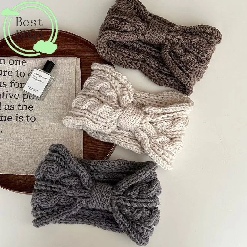 (BBQ4)Korean INS Bow Shaped Twists Knitting Hair Band Winter Keep Warm Windproof Hair Hoop Headwrap Fashion Sweet Streetwear
(BBQ4)Korean INS Bow Shaped Twists Knitting Hair Band Winter Keep Warm Windproof Hair Hoop Headwrap Fashion Sweet Streetwear