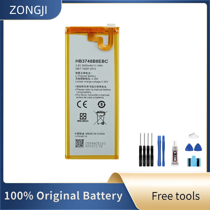 Новый аккумулятор HB3748B8EBC 3000 мАч для Ascend G7 G7-TL100 C199 C199-CL00 C199S RIO-AL00, TL00 UL00 Tools
Новый аккумулятор HB3748B8EBC 3000 мАч для Ascend G7 G7-TL100 C199 C199-CL00 C199S RIO-AL00, TL00 UL00 Tools