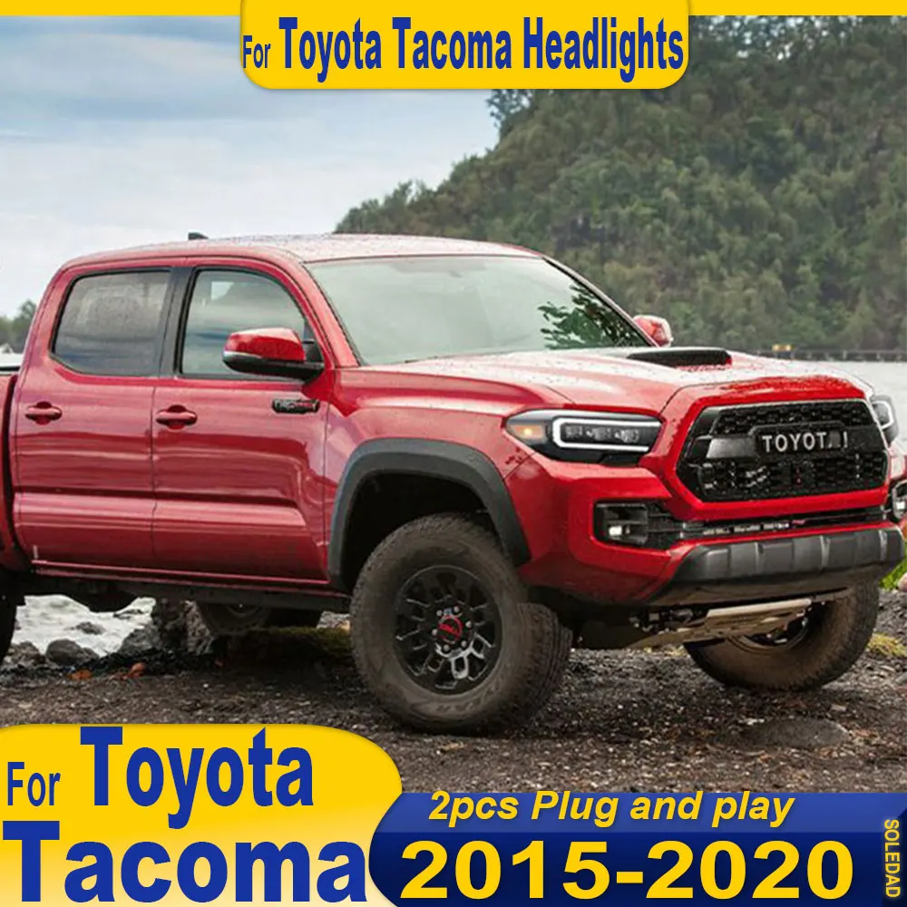 Car Head Lamps Assembly For Toyota Tacoma 2015 2016 2017 2018 2019 2020 Front Lamp Three Lens Headlights Sequential Turn Signal
Car Head Lamps Assembly For Toyota Tacoma 2015 2016 2017 2018 2019 2020 Front Lamp Three Lens Headlights Sequential Turn Signal
