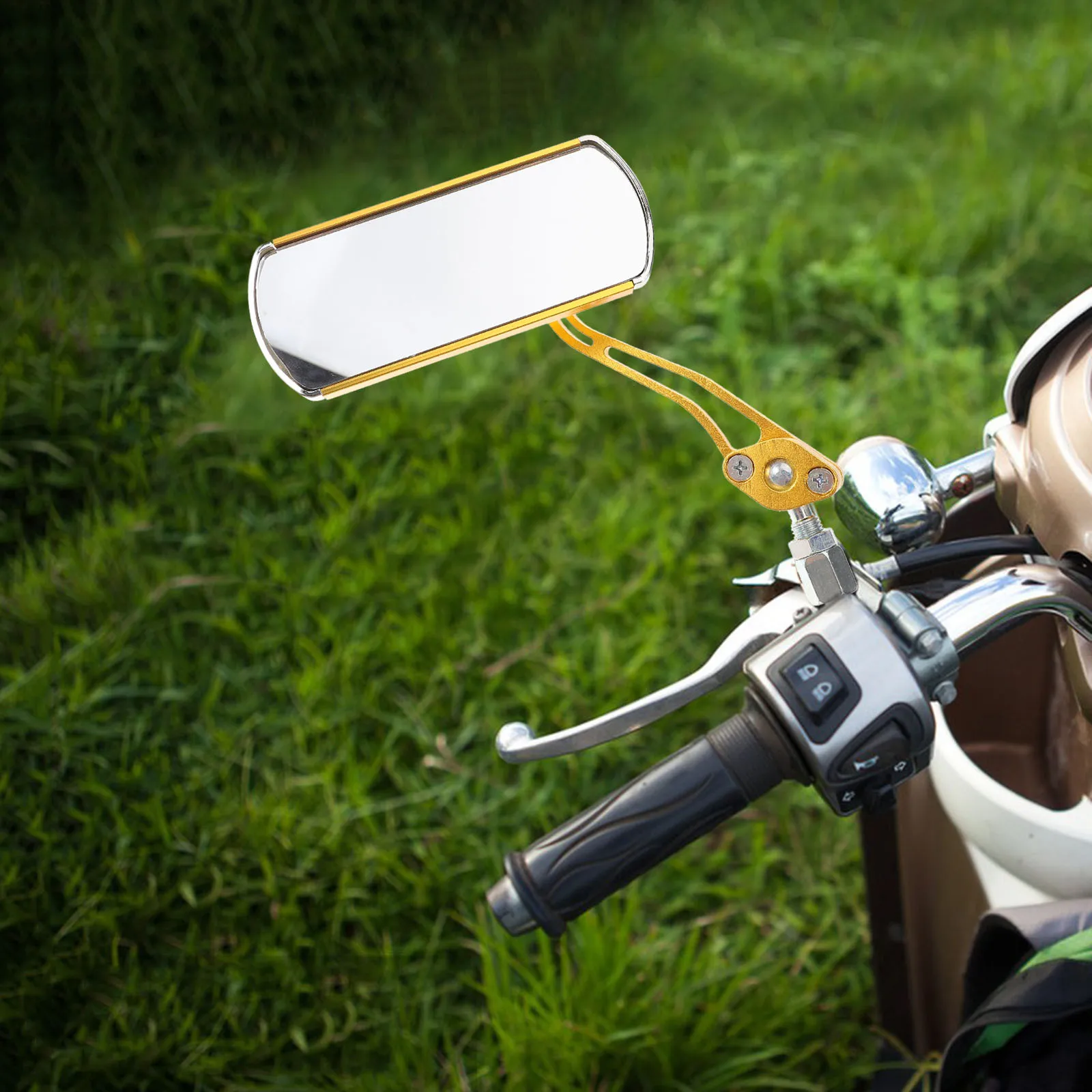 2Pcs Bike Rear View Mirror Electric Scooter Motorcycle Universal Mount Mirror Clear Bright Visibility Easy Installation
2Pcs Bike Rear View Mirror Electric Scooter Motorcycle Universal Mount Mirror Clear Bright Visibility Easy Installation