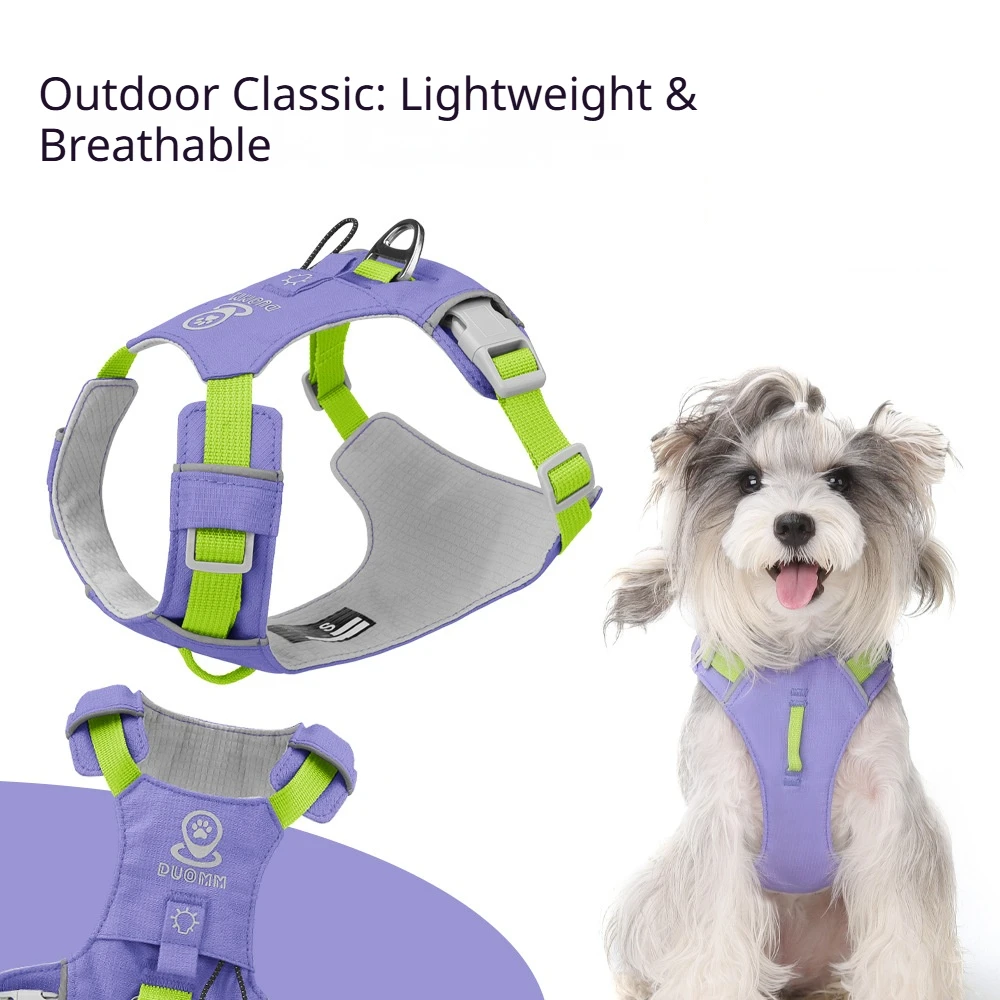 Adjustable Dog Harness Leash Set - Multi-Functional Chest And Back Strap for Medium to Small Dogs
Adjustable Dog Harness Leash Set - Multi-Functional Chest And Back Strap for Medium to Small Dogs