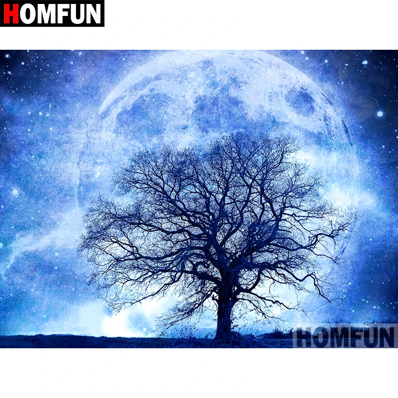 HOMFUN 5D DIY алмазная живопись полная квадратная/круглая дрель "дерево луна" 3D вышивка крестиком подарок домашний декор A09982
HOMFUN 5D DIY алмазная живопись полная квадратная/круглая дрель "дерево луна" 3D вышивка крестиком подарок домашний декор A09982