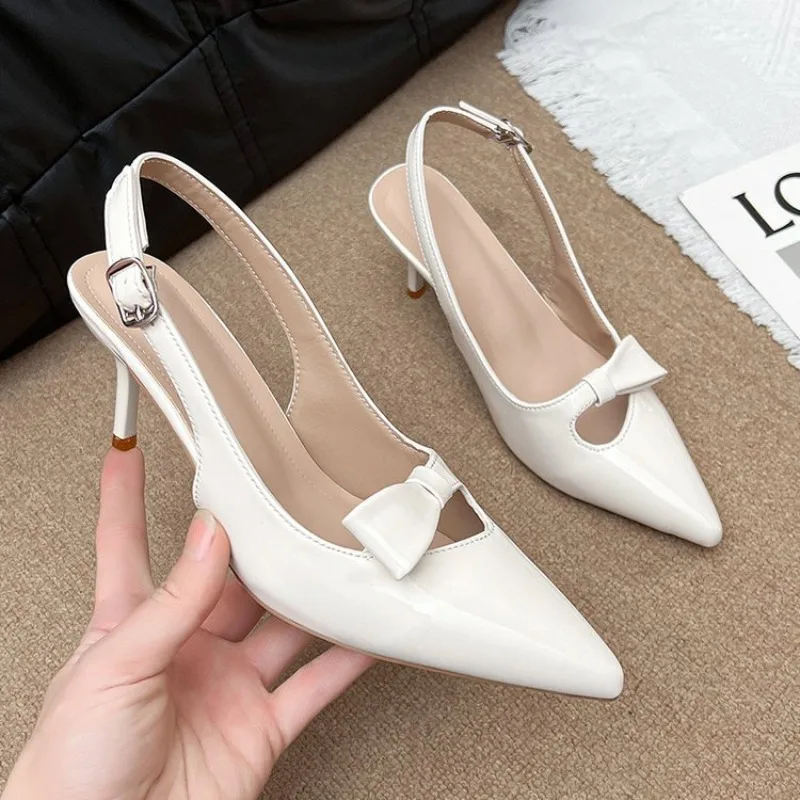 New Design Backless Bow Women High Heels Sexy Pointed Thin Heel Stripper Plus Size 35-43
New Design Backless Bow Women High Heels Sexy Pointed Thin Heel Stripper Plus Size 35-43