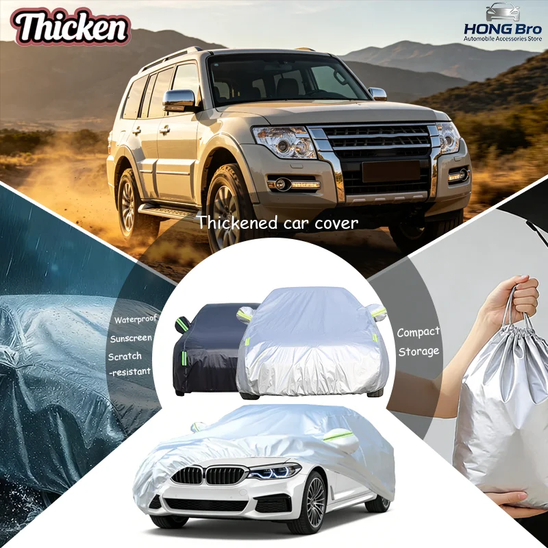 For Mitsubishi Pajero Montero Shogun 2007-2020 Outdoor Full Car Covers Snow Cover, Sunshade, Waterproof & Dustproof Exterior
For Mitsubishi Pajero Montero Shogun 2007-2020 Outdoor Full Car Covers Snow Cover, Sunshade, Waterproof & Dustproof Exterior